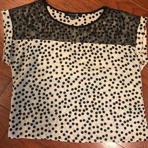 Adorable polka dot top